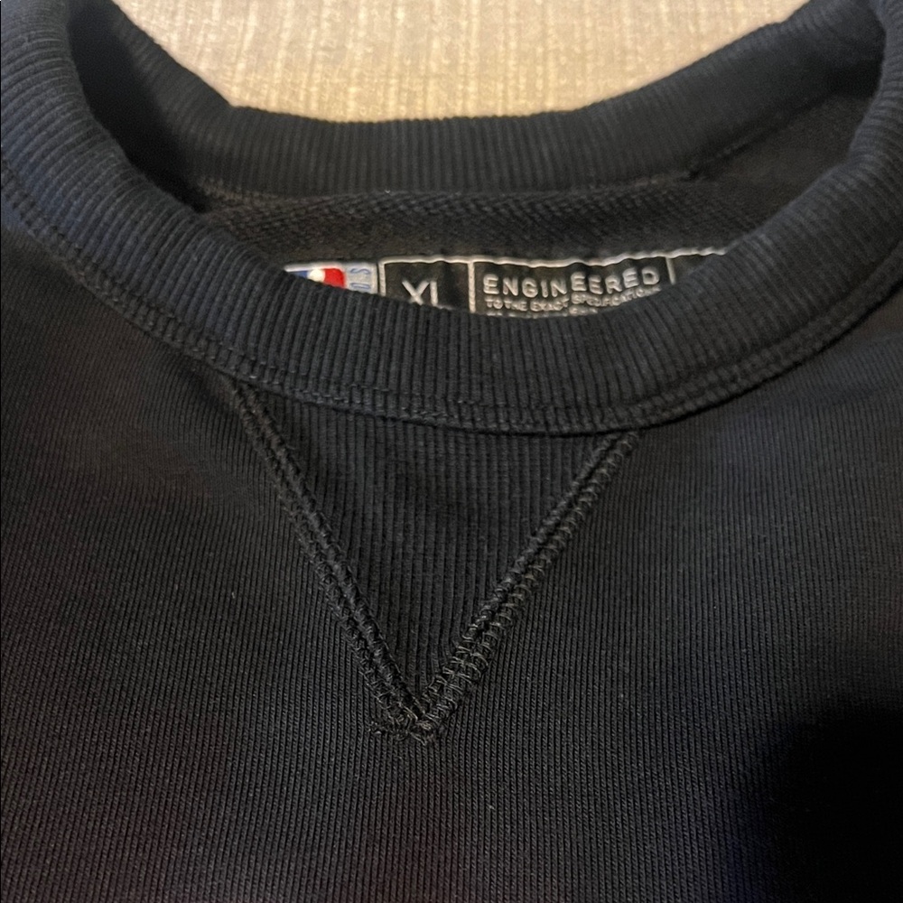 Nike Portland Trail Blazers Black and Pink Crewneck Sweater NBA Standard Issue - Picture 8 of 12